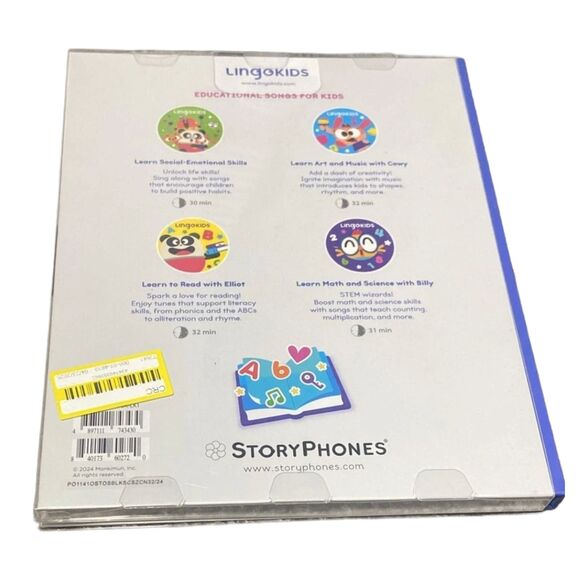 Lingokids StoryPhones Audio Disks Educational Kids Learning Set New Sealed - Picture 3 of 4
